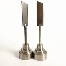 1 отверстие титановая углеродная насадка с шариковым наконечником или плоским наконечником dabber carb cap Сделано некрасочная MiniNail титана carb Китай