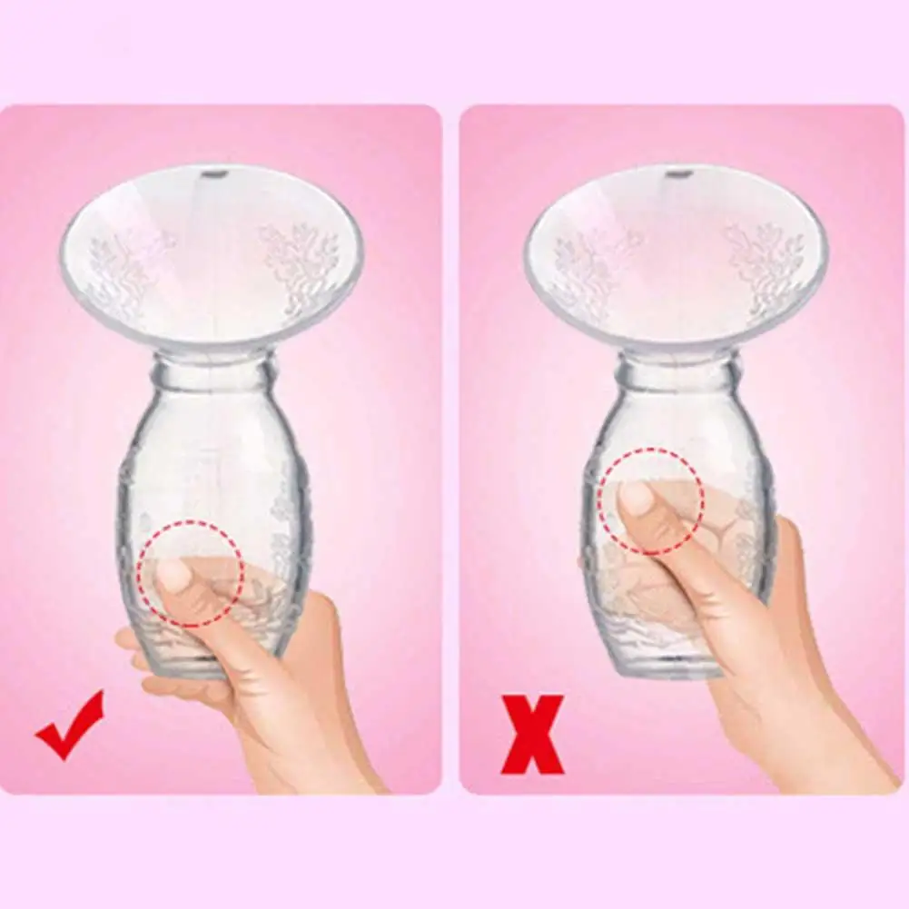 Hot Baby Feeding Manual Breast Pump Partner Breast Collector Automatic Correction Breast Milk Silicone Pump USB PP no contain BP