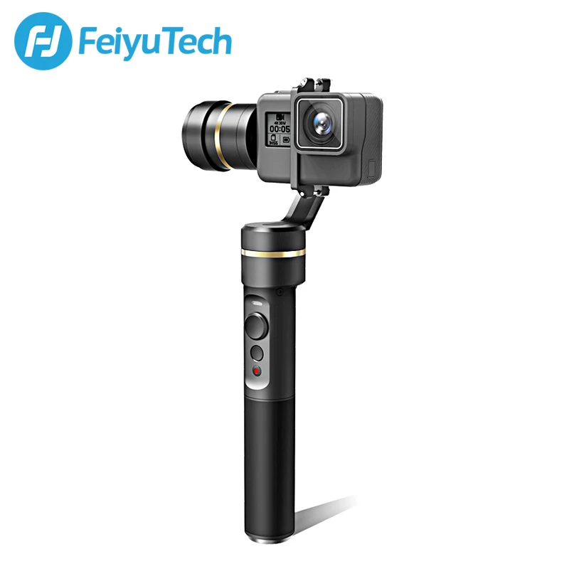 

FeiyuTech Feiyu G6 G5 Splash Proof 3-Axis Handheld Gimbal For GoPro HERO 6 5 4 3 3+ Xiaomi yi 4k AEE Action Camera Bluetooth APP