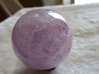 

WBY+++---429+++natural amethyst sphere ball quartz crystal + stand