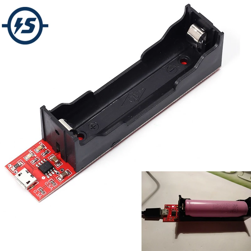 

TEC4056 18650 Charger Module 4.2V Lithium Battery Charger for 18650 Lithium Battery Charger non-protection Board Module