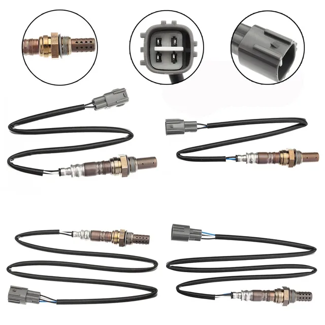 4Pcs Air Fuel Ratio O2 Sensor Oxygen Sensor Set for Toyota Rav4 2001