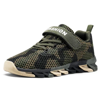 

2019 New Camouflage Print Kids Sneakers Boys Trainers Girls Running Shoes Children's Outdoor Sport Shoes Air Mesh Breathable