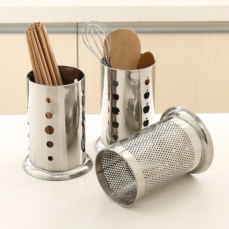 

kitchenware storage accessories home tools organizer chopsticks spoon forks drainer holder rack shelf block items