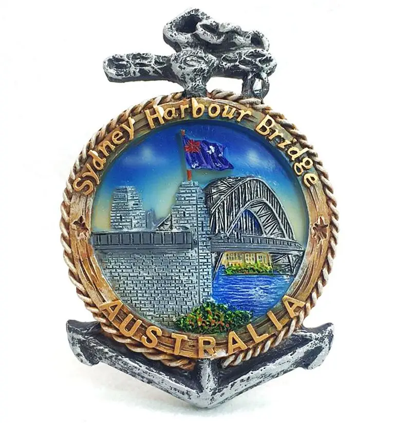 Sydney Harbor Bridge, Australia 3D Fridge Tourism Souvenirs