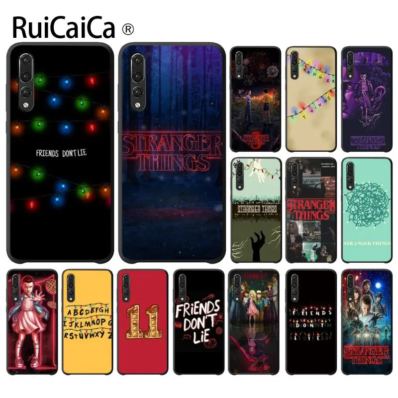 

Ruicaica Stranger Things Custom Photo Soft Phone Case for Huawei Mate10 Lite P20 Pro P10 Plus Honor 9 10 Mobile Cover