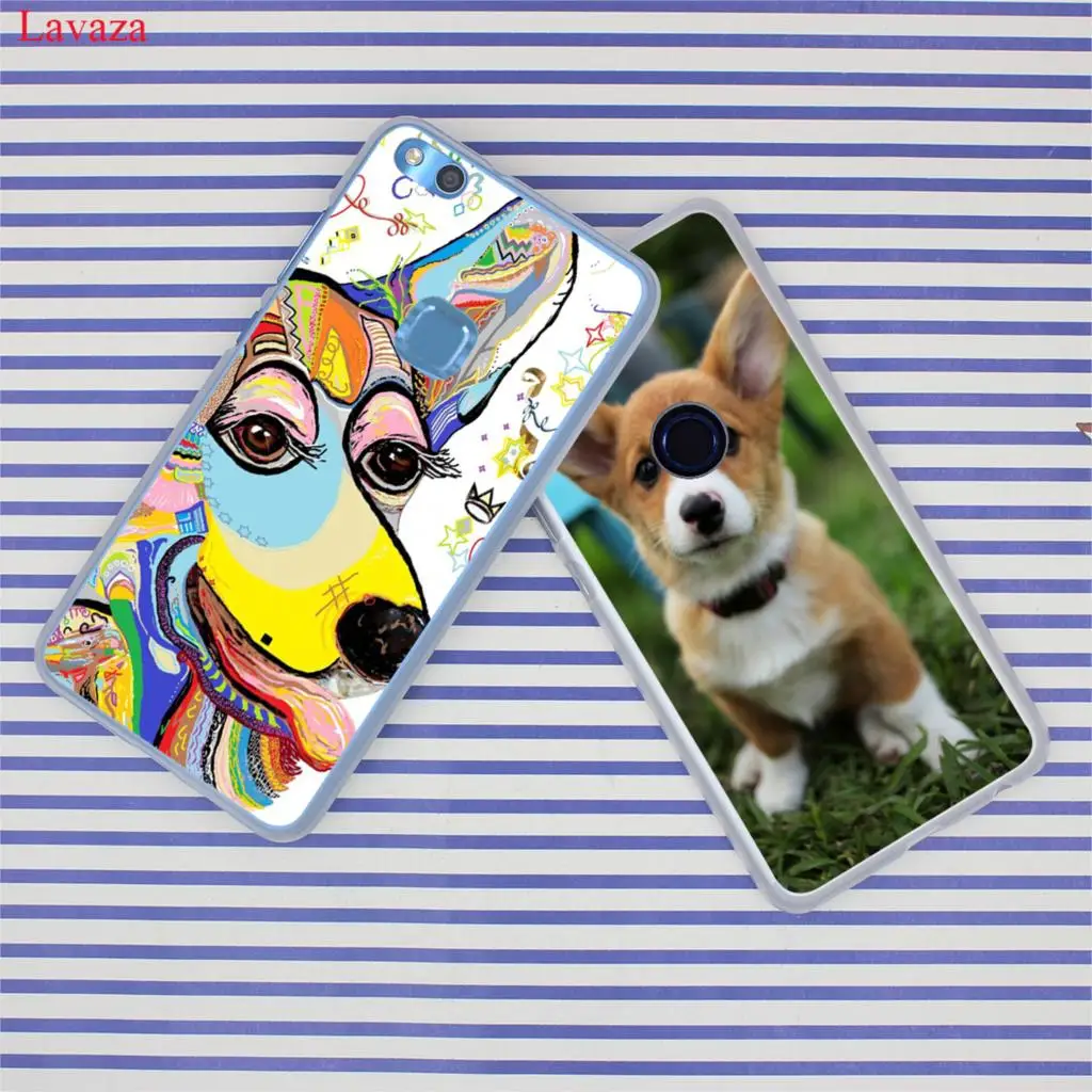 Милый жесткий чехол Lavaza Corgi dog Для Huawei Y9 Y7 Prime 2018 2019 Honor 20 10 8 8A 8X 9X 9 Lite 7C 7X 7A Pro чехол|phone