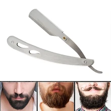 1 набор мужской прямой Опасная бритва бритвы Складной нож для бритья инструменты для удаления волос