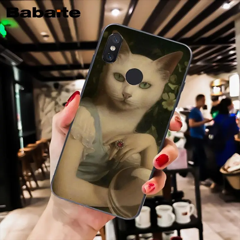 Funny Leonardo da Vinci Mona Lisa Pat Cat Art Aesthetics painting