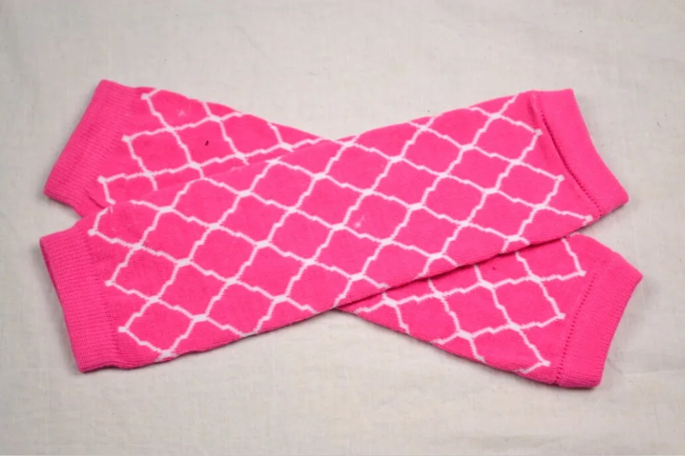 cheap winter Adorable Baby boys girls Pink and hot pink quatrefoil