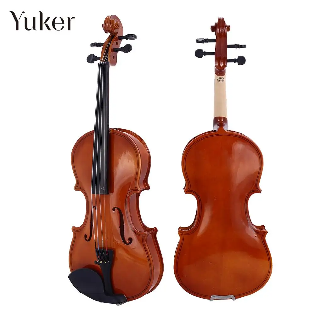 

Beginner Violin Tochigi Violin Student 1/8 Violin Practical Resin Bright Red 4-6 Years Old Durable Music