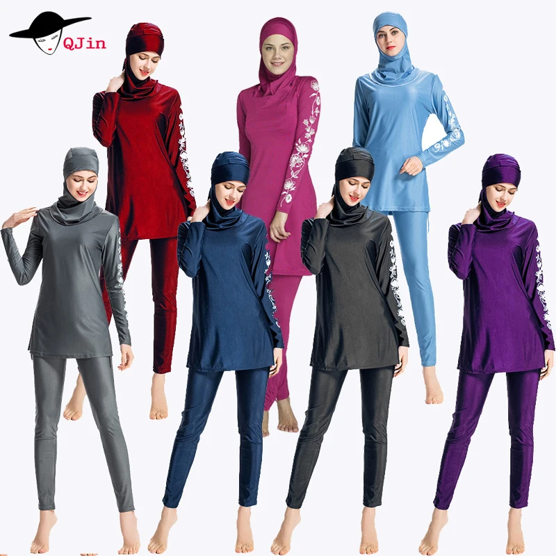 Aliexpress.com : Buy 2018 TOP New Burkinis Muslim Swimsuit ladies ...