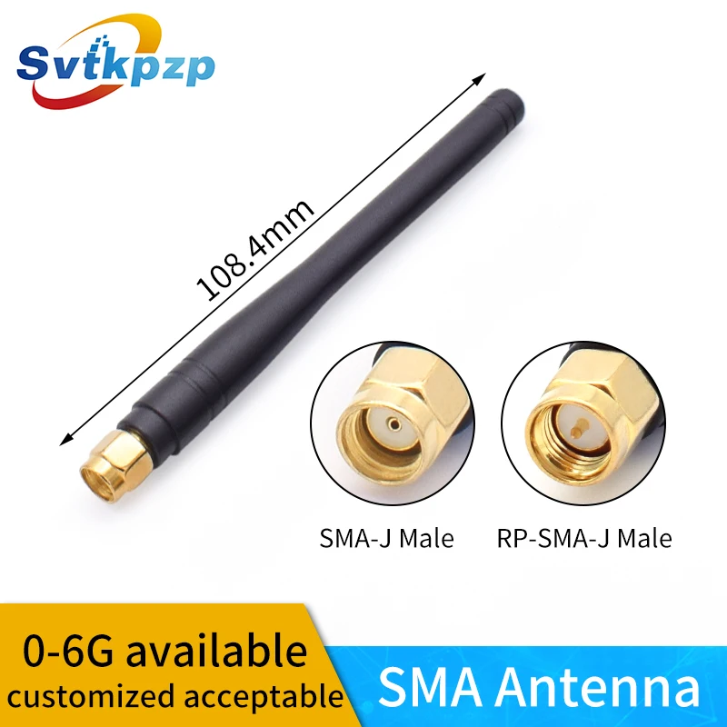 

2PCS 170mhz/315mhz/433mhz/470mhz Antenna SMA-j Male Connector External Universal 3dBi OMNI Antennas for Communication