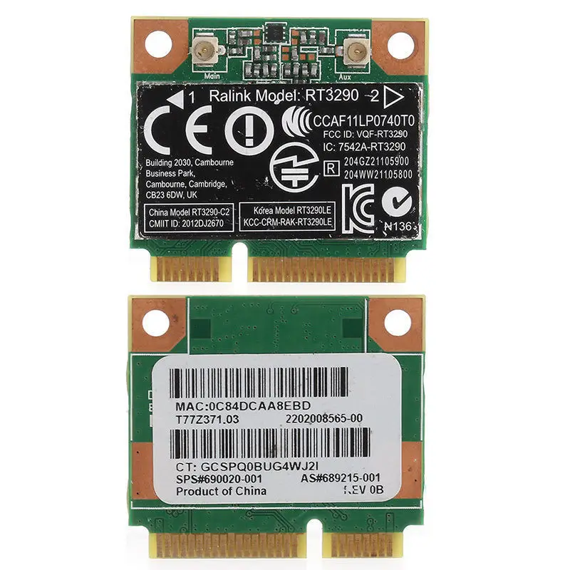 Беспроводная карта адаптера для Ralink RT3290 RT3290le беспроводной Bluetooth HP 690020-001 CQ58 M4 M6 4445S