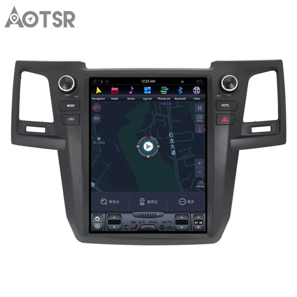 Aotsr Android 7,1 12,1 дюймов Тесла стиль автомобиля без DVD плеер gps навигация авто радио для Тойота Королла 2007- мультимедиа