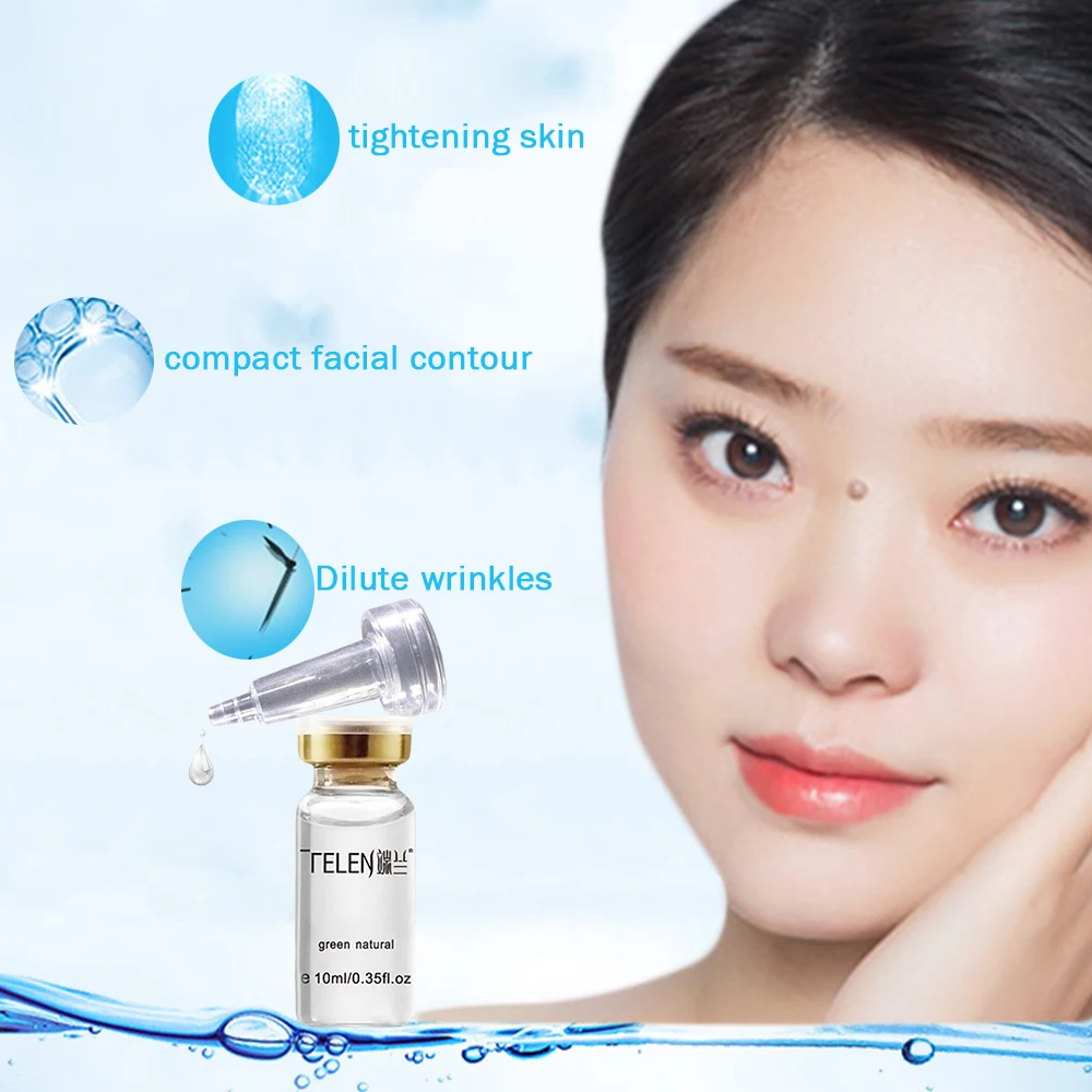 

1pcs Korean Gold Sn ail Extract White Serum Cream Face Scars Skin Care Rejuvenation Beauty Hyaluronic Acid Ampoules Anti Acne