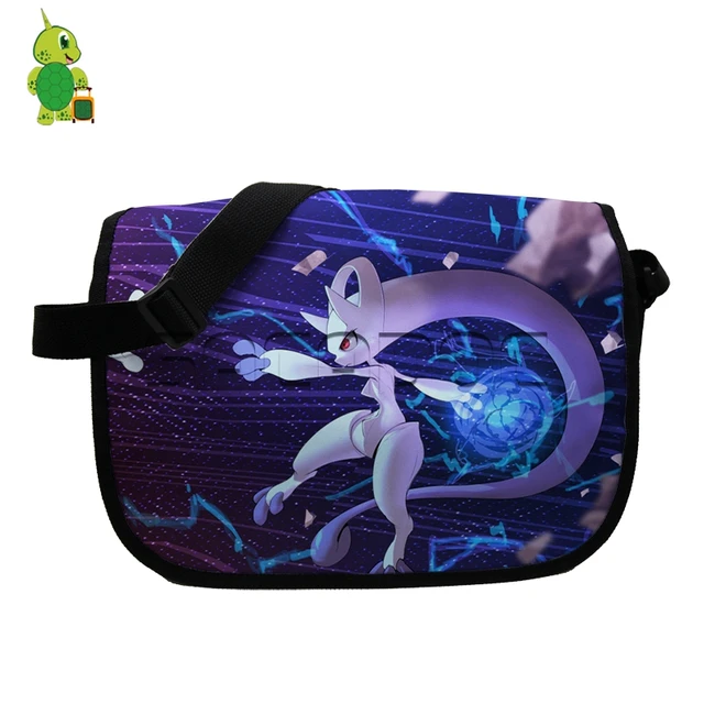 Buy Pokemon Mewtwo Printing Women Men Messenger Bags