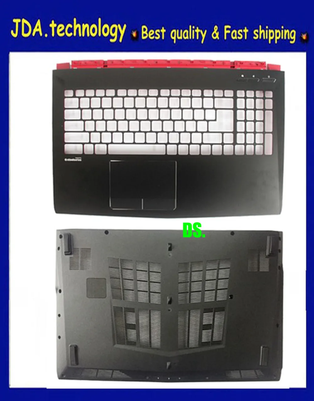 Для MSI GP62 GL62 GP62MVR MS-16J5 16J9 Упор для рук Клавиатура рамка верхняя крышка 3076J1C261Y31 E2P-6J10236-Y31+ нижняя база чехол