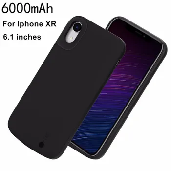 

6000 Mah Battery Charger Case For Iphone 6 6s 7 8 X XS XR MAX Smart Audio Output Battery Case Cover