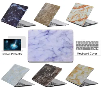 

Marble Print Matte Hard Protector Cover Case For MacBook Air 11 12 13 Pro 13 15 inch with Retina Pro 13 15 touchbar A1706 A1708