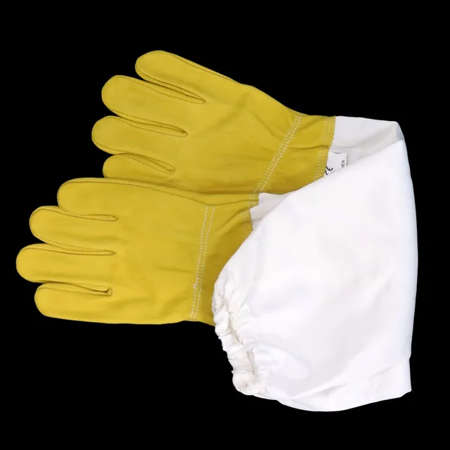 1Pair Méhészeti Kesztyű Professzionális Védőkesztyűk Méhész Anti Harapás Méheszereszelek A Eszközökhöz - Image 3