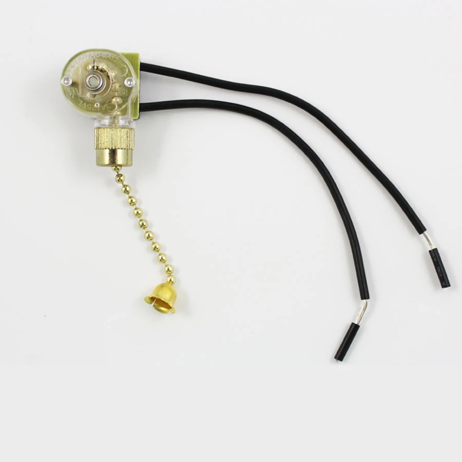 bedside lamp with pull cord