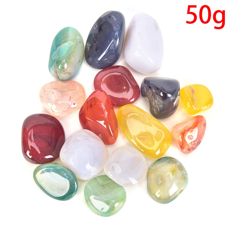 50 г/пакет полированный Асимметричный хрустальный камень натуральные камни в