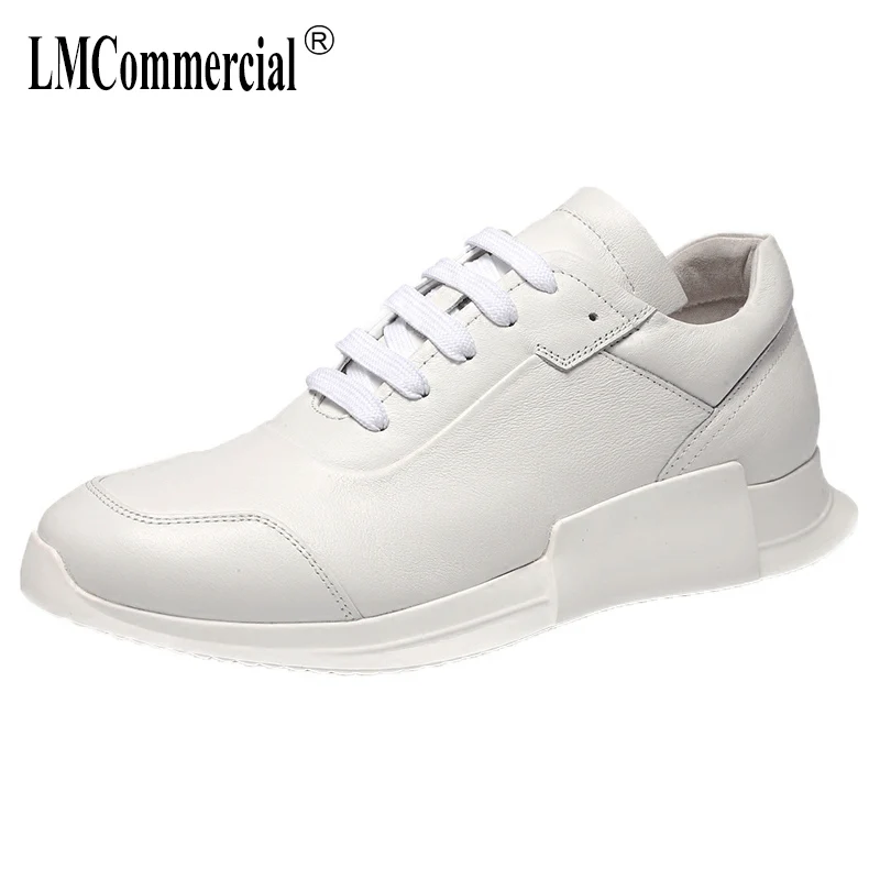 

Men's shoes spring autumn summer British retro all-match cowhide breathable sneake Genuine Leather shoes men casual shoes male