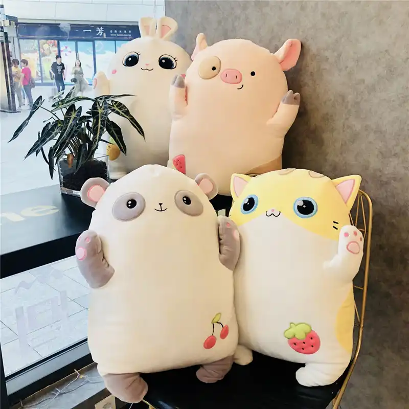 pig cat stuffed animal