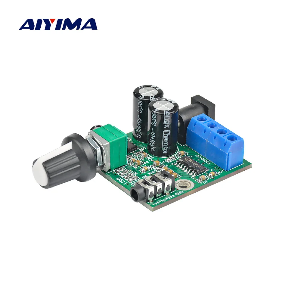 

AIYIMA 25W Subwoofer Digital Amplifiers Board Sub Mono Amp Amplificador Audio DIY For Home Theater Computer Speakers