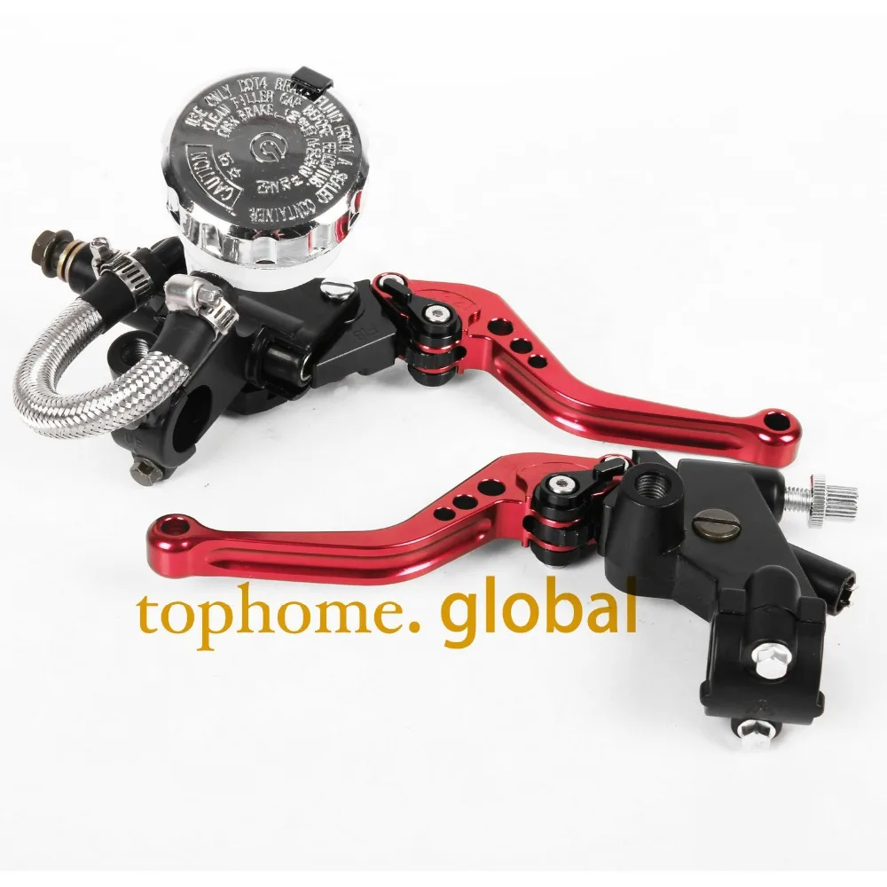 CNC Front Brake Master Cylinder&Clutch Brake Levers 7/8" with