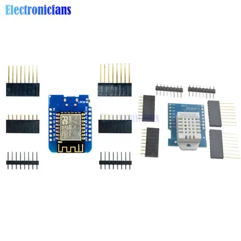 

DHT22 AM2302 Digital Temperature And Relative Humidity Sensor ESP8266 ESP-12 ESP-12F CH340G CH340 V2 USB For Wemos D1 Shield