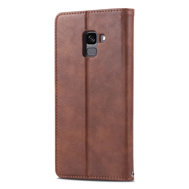 Флип раскладный Кожаный чехол Чехол для samsung Galaxy A8 плюс флип-кейс для Coque samsung Galaxy A8 плюс Чехол кошелек чехол для телефона