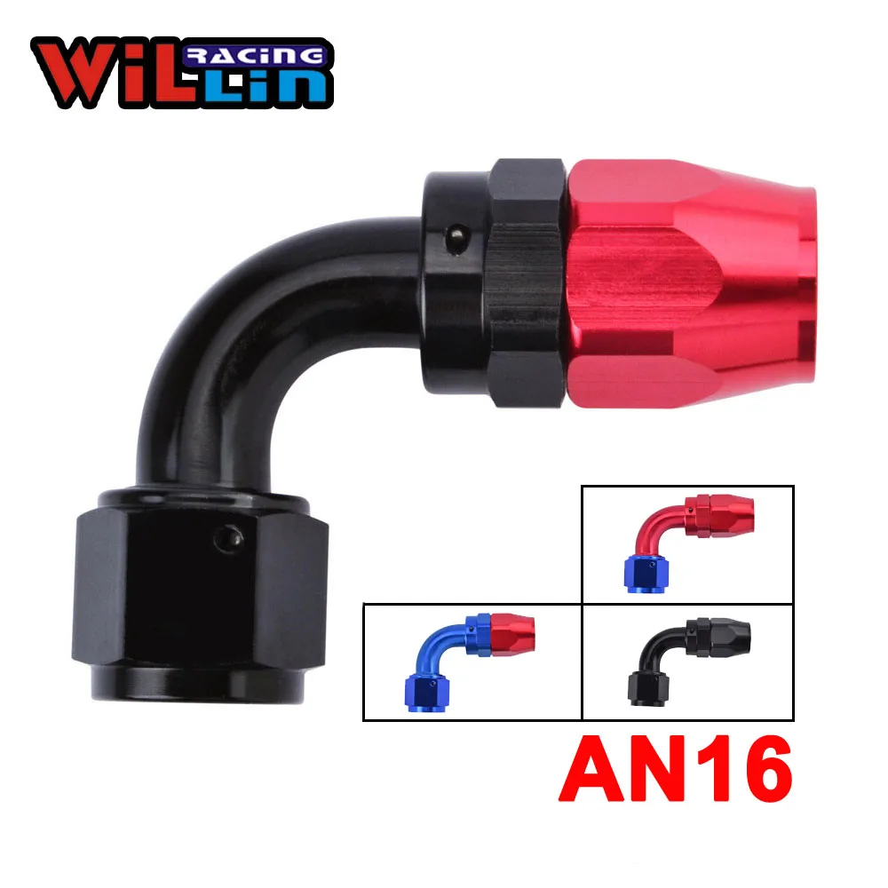 

WILLIN - AN16 16AN Aluminum Swivel Hose End 90 degree Swivel Hose fitting