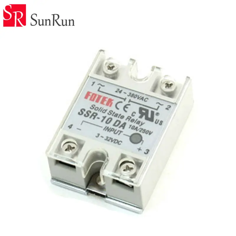 FOTEK SSR-10DA Manufacturer 10A ssr relay input 3-32VDC output 24-380VAC | Обустройство дома