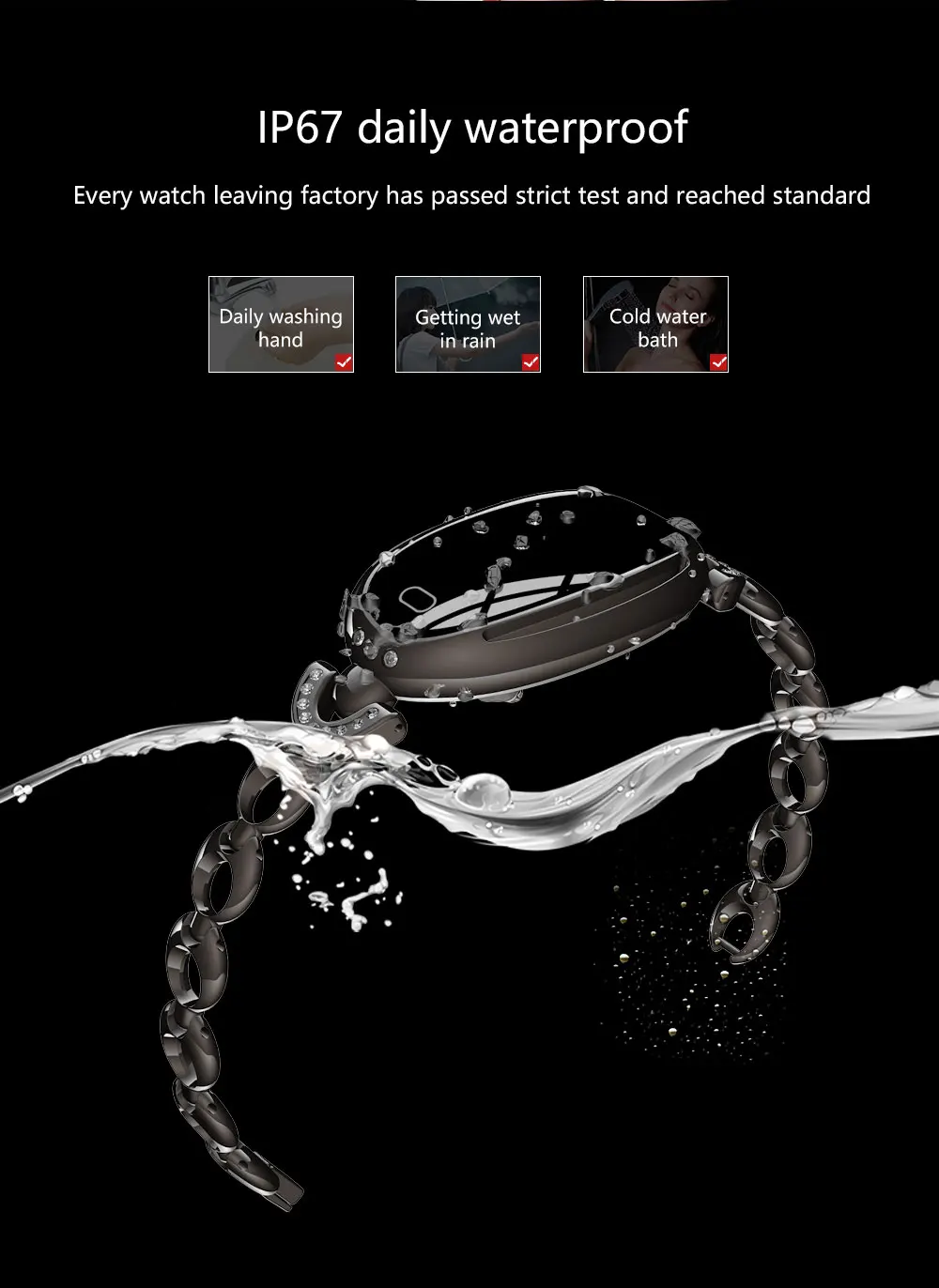 Женские часы фитнес спорт цифровые наручные часы лучший бренд класса люкс Smartwatch Браслет приборы для измерения артериального давления
