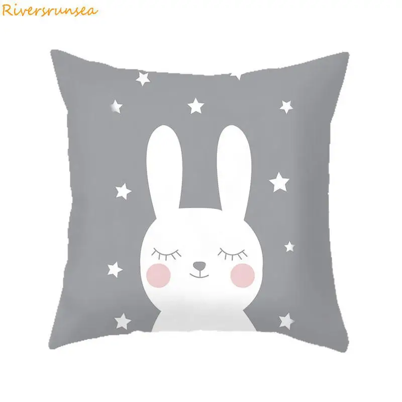 Personnalisé Mignon Licorne Enfants Housse De Coussin Taie d/'oreiller /& Remplissage