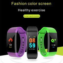 

i9 Smart wristband color screen Heart Rate Tracker bracelet IP68 Waterproof Blood Pressure smart watch