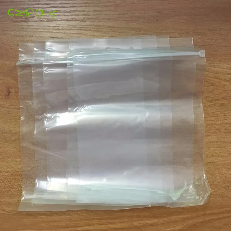50 pcs/lot 15*18 cm Ziplock zip lock poly bags clear plastic bags for