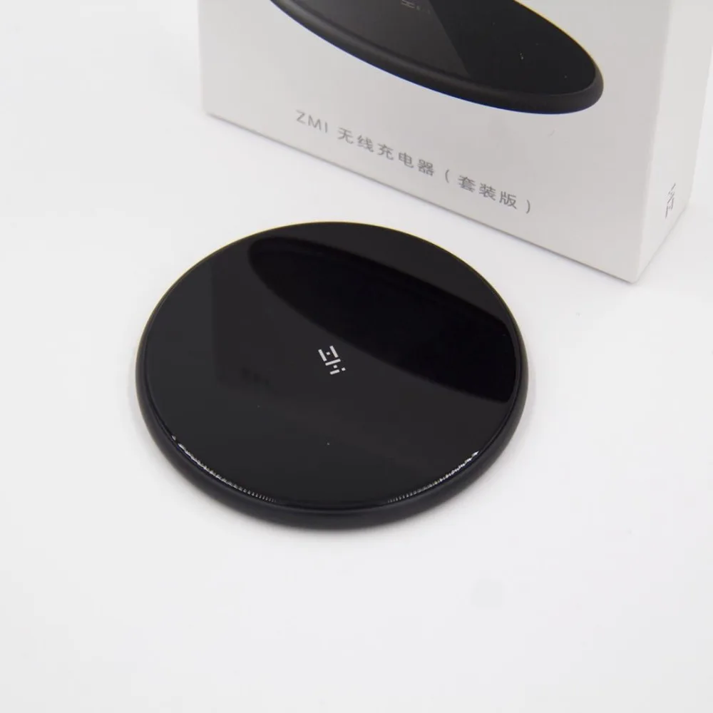 Оригинальное Беспроводное зарядное устройство Xiaomi ZMI быстрая зарядка для iPhone X Plus