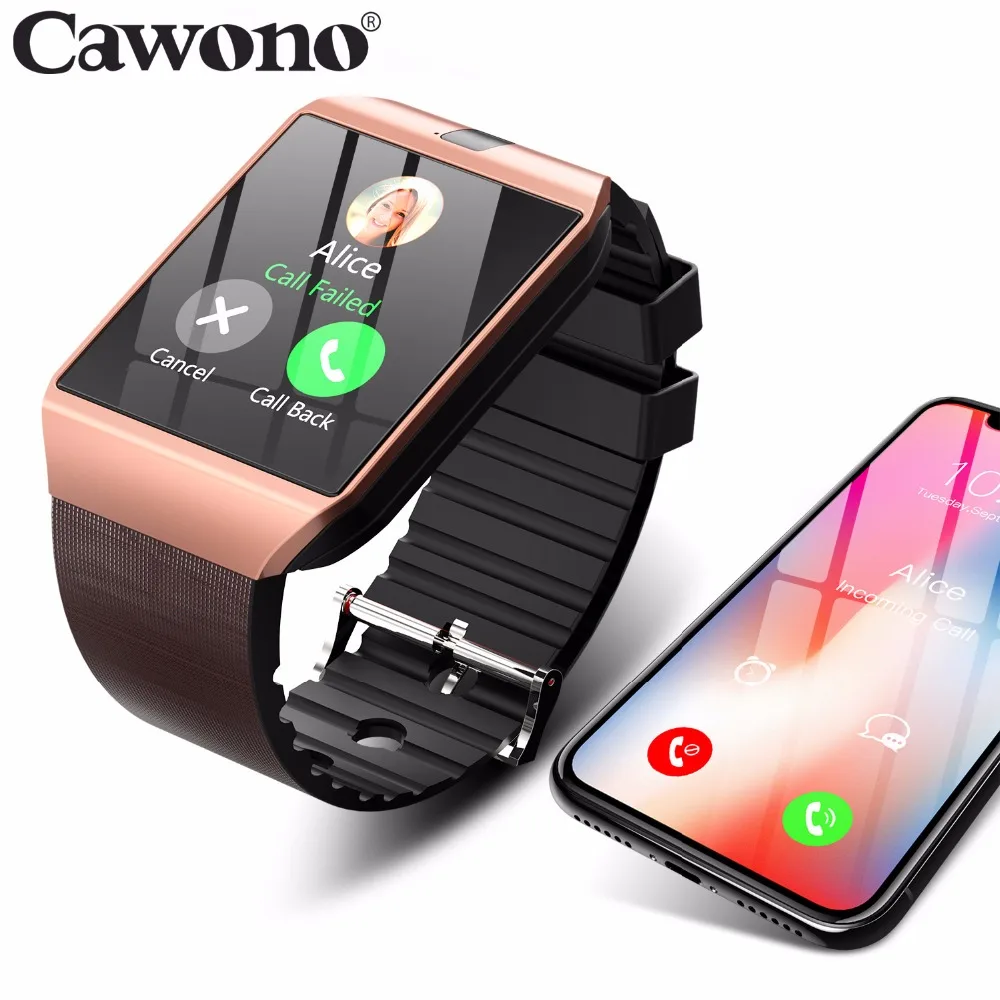 Cawono DZ09 Smartwatch Bluetooth Smart Watch Relogio Watch Android font b Phone b font Call SIM