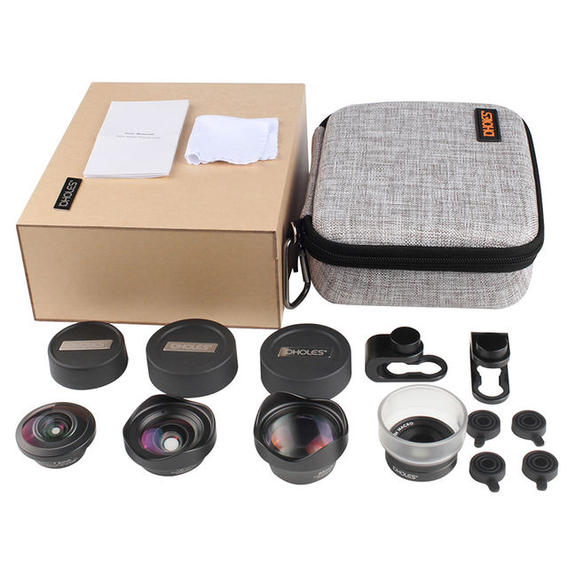 4 in 1 Phone Camera Lens Set