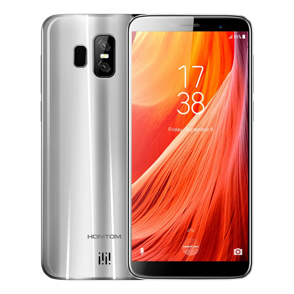 HOMTOM S7 5 &quot18:9 ободок менее полный Экран 4G мобильных телефонов 3 ГБ Оперативная