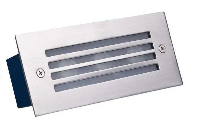 Luzes do Ponto Lote Deck Passo Luz 3 w Lâmpada Subterrânea Recesso Escada Paitio Inground Piso Jardim Parede Canto 10 Pçs – Led