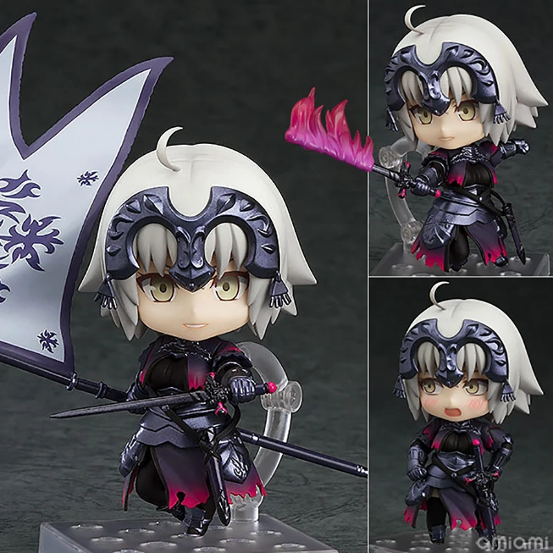 

Anime Fate Grand Order Avenger Jeanne d'Arc Alter Nendoroid 766 Cute PVC Action Figure Collectible For Kids Toys Brinquedos