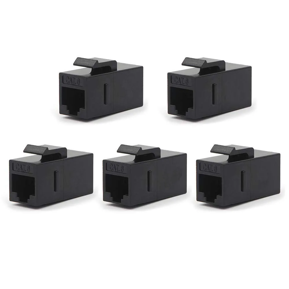 Ethernet сетевой LAN CAT6 Трапецеидальный соединитель RJ45 гнездовой к женскому гнезду CAT.6