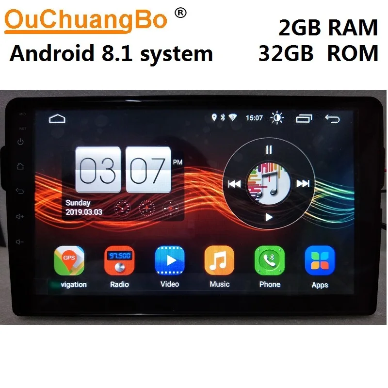 

Ouchuangbo android 8.1 raido gps multimedia player for great wall Haval H2 support 1080P video 2GB+32GB