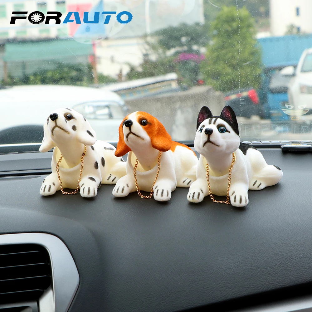 

Car Ornaments Auto Shaking Head Toy Car-styling Bobble Head Doll Interior Accessories Air Freshener Car Dashboard Nodding Dog