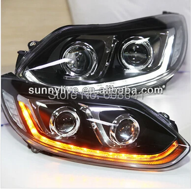 Светодиодная лента для фар Focus 3 2012 2014 модель LD V2|led strip headlight|headlights forled headlight strips |