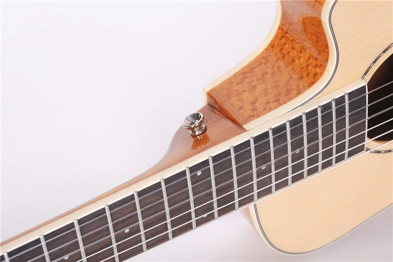 32 pulgadas Enya guitarra viajes UGT-03 3A sólido Engelman abeto Uguitar cuerda instrumentos musicales profesional guitarra 32 pulgadas Enya guitarra viajes UGT-03 3A sólido Engelman abeto Uguitar cuerda instrumentos musicales profesional guitarra